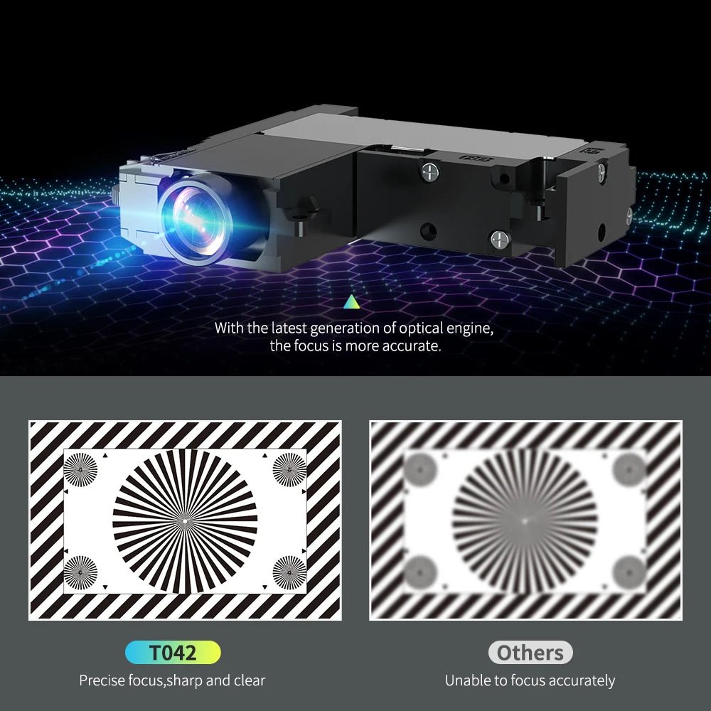 Mini projecteur DLP portable ThundeaL pour vidéos 2K/4K, intelligent et WiFi, idéal maison/extérieur - NGSHOP-ONE