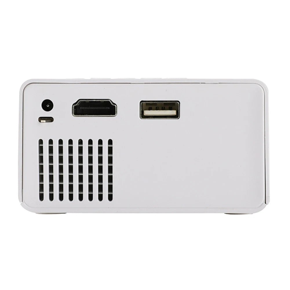 Projecteur LED Mini HD 1080P Portable 400 Lumens HDMI USB AV TF - NGSHOP-ONE