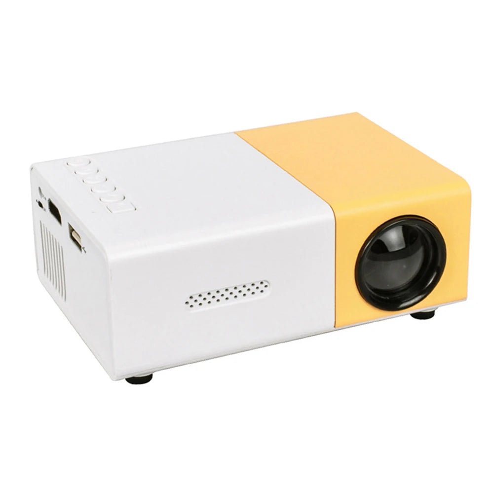 Projecteur LED Mini HD 1080P Portable 400 Lumens HDMI USB AV TF - NGSHOP-ONE