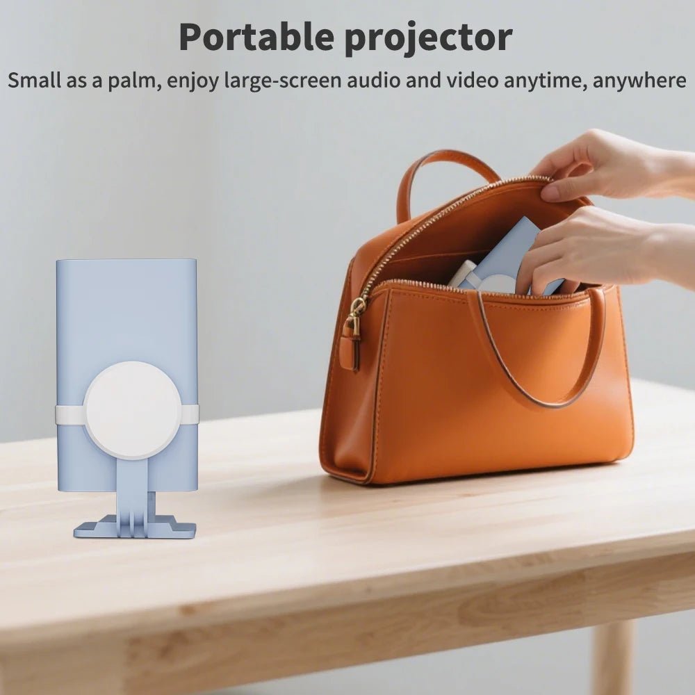 Projecteur vidéo portable DESS 4K double WiFi 6 intelligent Android 13 pour un home cinéma parfait - NGSHOP-ONE