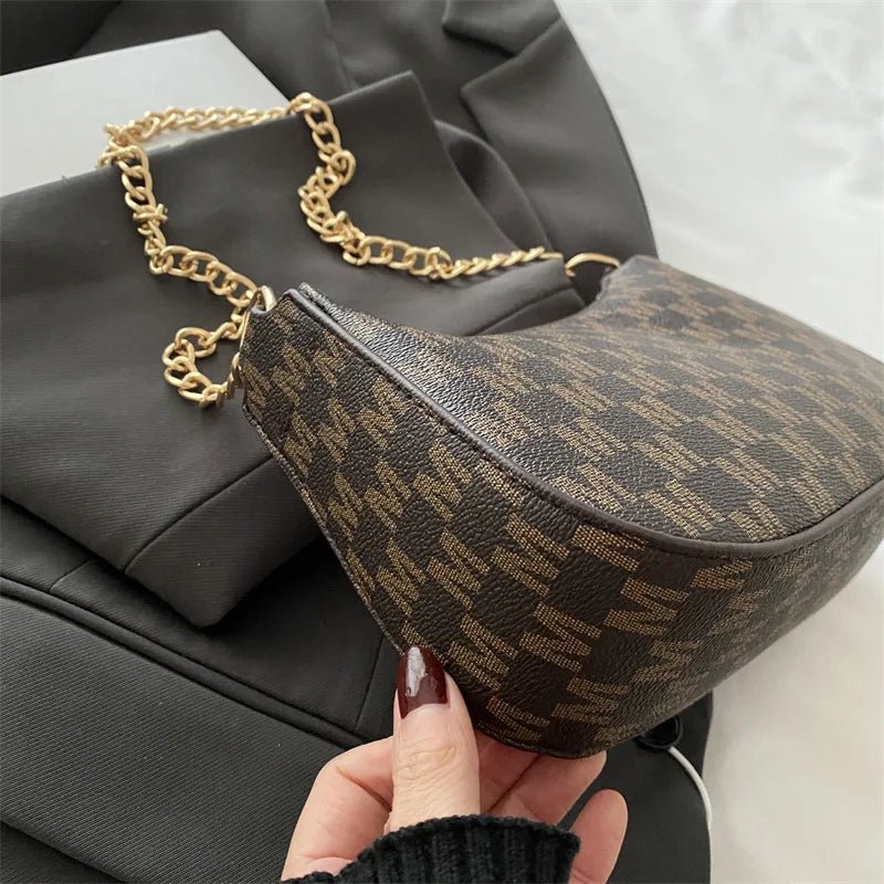 Sac à Main Carré Style Vintage avec Bandoulière Ajustable - NGSHOP-ONE