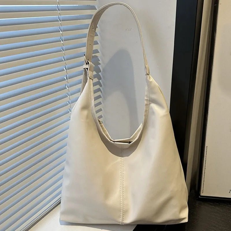 Sac Cabas Seau en Cuir PU à Grande Capacité Rétro - NGSHOP-ONE