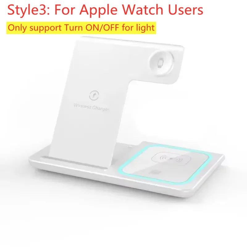 Station de Charge Sans Fil 3 en 1 Pliable pour iPhone et Samsung - NGSHOP-ONE