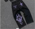 Jean streetwear vintage Y2K pour femme - coupe slim, taille mi-haute - NGSHOP-ONE