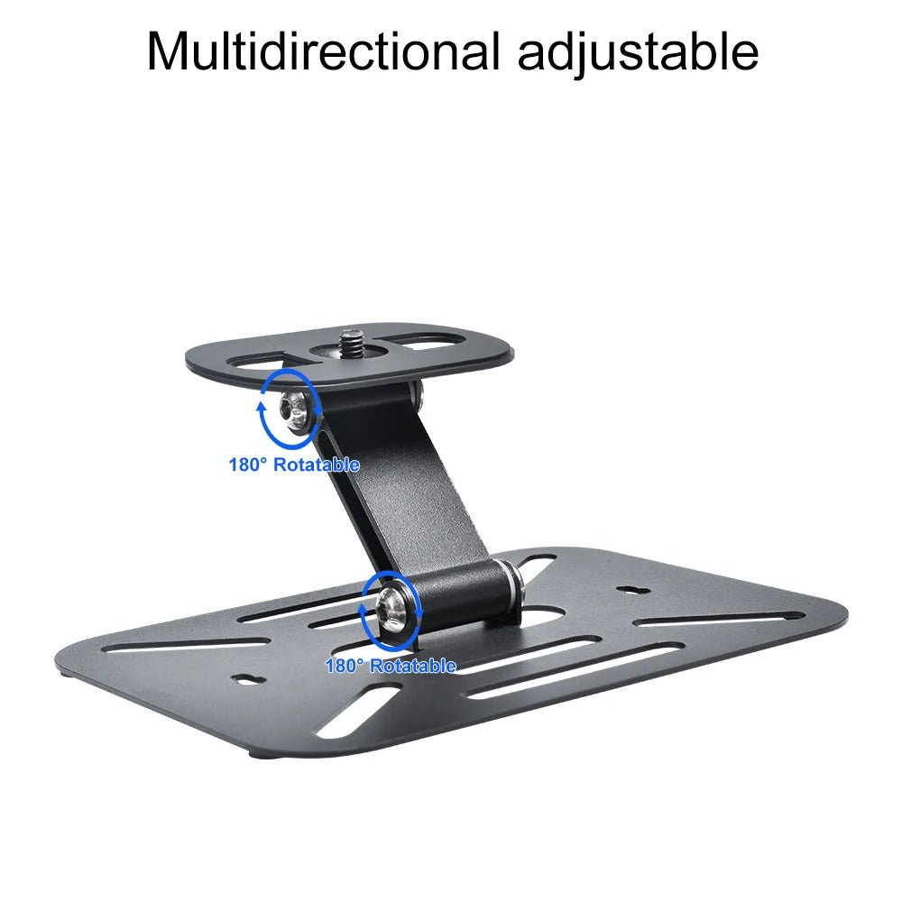 Support Projecteur Métal Ajustable pour Bureau et Mur Vis 1/4 - NGSHOP-ONE