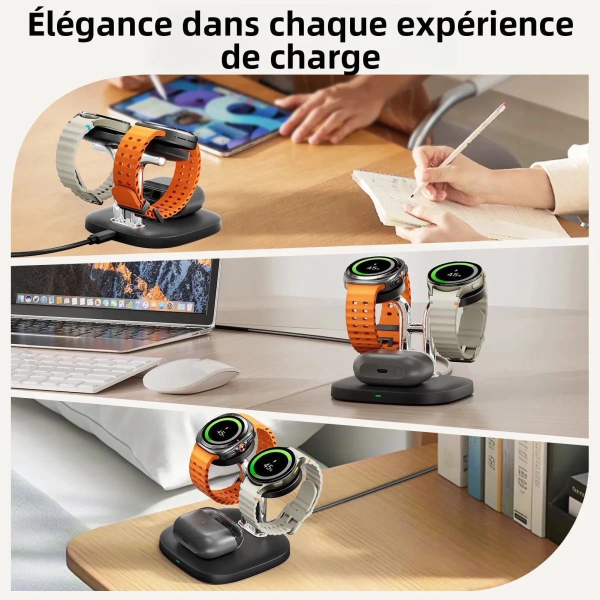 Station de Charge Double Samsung Watch et Buds - NGSHOP-ONE