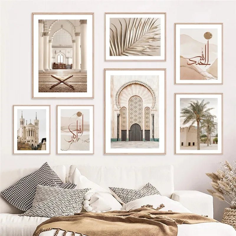 Tableau moderne marocain sur toile pour la décoration murale - NGSHOP-ONE