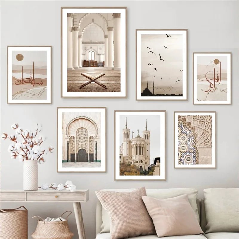 Tableau moderne marocain sur toile pour la décoration murale - NGSHOP-ONE