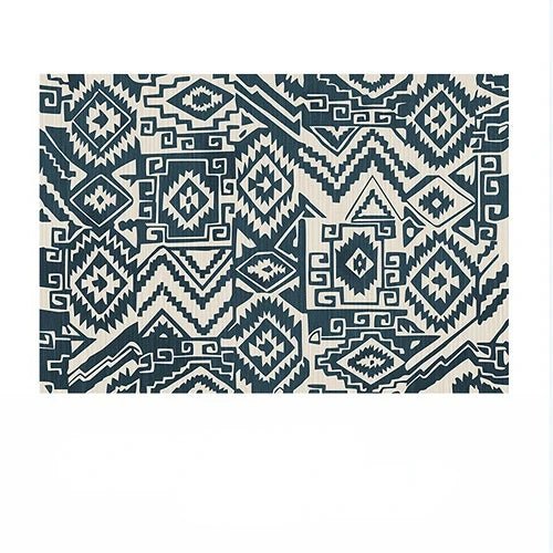 Tapis décoratif à motif bohème pour salon, style tribal marocain - NGSHOP-ONE