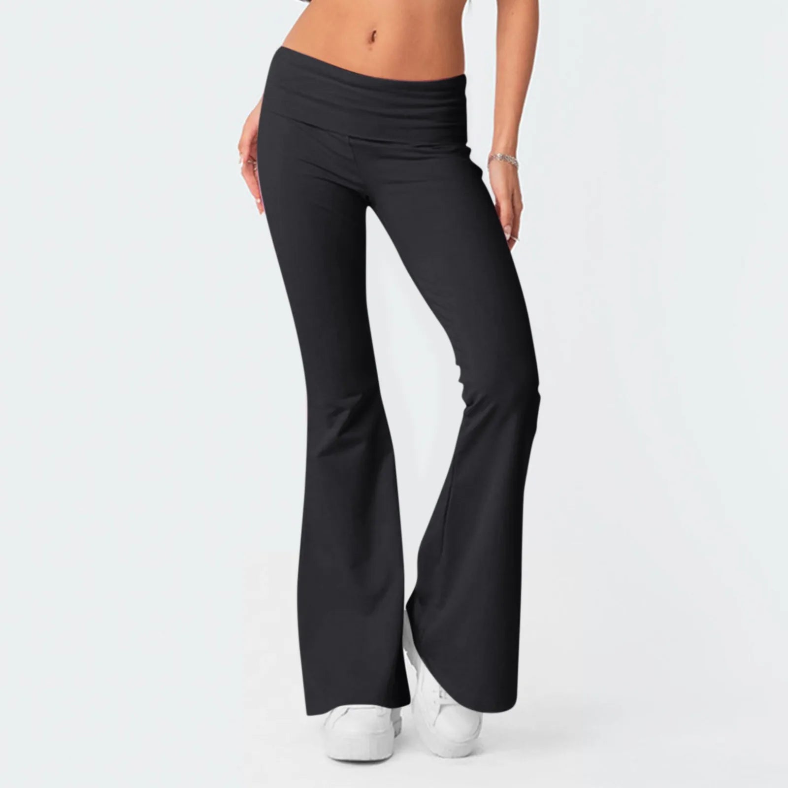 Pantalons de yoga skinny et leggings évasés : Confort et style combinés - NGSHOP-ONE