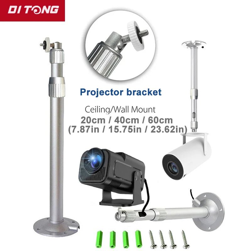 Support mural/plafond métal pour projecteur HY300 Pro, HY320 mini, P30 et TD80W Mini - NGSHOP-ONE