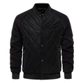 Veste bomber de baseball patchwork doublée en polaire: chaleur et style pour l'hiver! - NGSHOP-ONE
