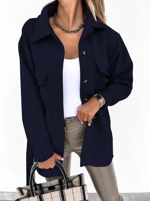 Veste Coupe-Vent Vintage Femme Manteau Décontracté Automne Hiver - NGSHOP-ONE