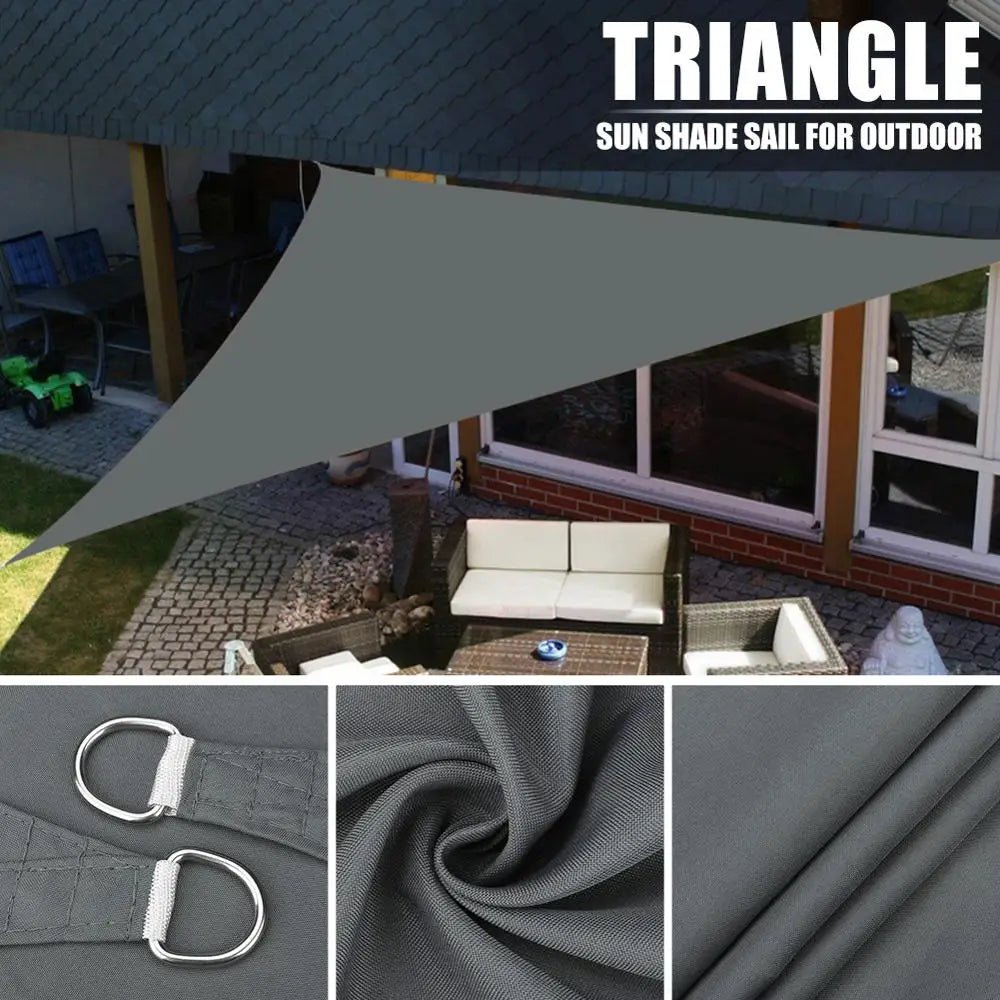 Voile d'ombrage imperméable 160GSM pour jardin et piscine - NGSHOP-ONE