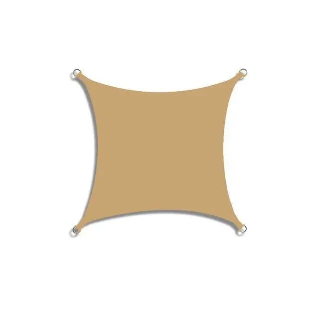 Voile d'ombrage imperméable 4x5m gris blanc - NGSHOP-ONE